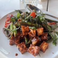 Prik King  #Veganuary at Satdha Plant Based Thai Kitchen in Santa Monica