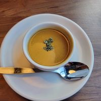Butternut Squash Soup at True Food Kitchen in Raleigh