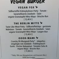Menu  at Burgerheart in Monheim Am Rhein