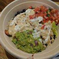 Mexican bowl at LAX - Real Food Daily - T4 in Los Angeles