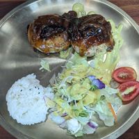 Tofu steak at Green Bean Flower - Nogdukkoch - 녹두꽃 in Jeonju
