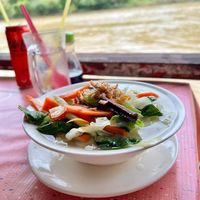 Vegetable Kueh Teow at Kuala View Restaurant in Pahang