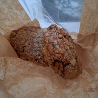 Tahini cookies for breakfast at Caffe Fiorino Budva in Budva