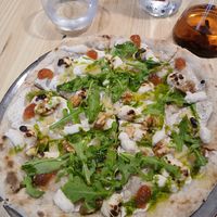 Pizza Mrs Smith, muy rica at Domo in Barcelona