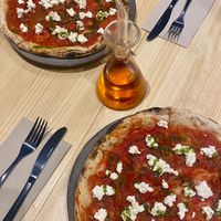 Ricotta pizzaa  at Domo in Barcelona