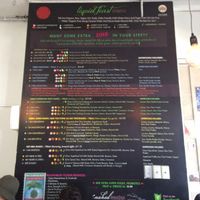 menu at Naked Treaties in Maroochydore