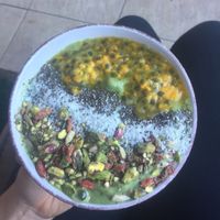 Acai bowl at Naked Treaties in Maroochydore