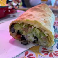 Vegan Burrito at Redbar 24h in Vilanova I La Geltru