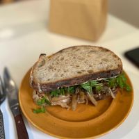 banh mi on sourdough at URT 유알티 in Seoul