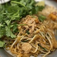 Pad Thai. Simple and the sauce soaked well in the noodles  at URT 유알티 in Seoul