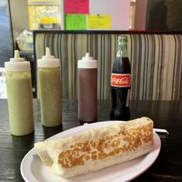 Vegan burrito   at Crazy Burrito in Hudson