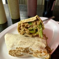 Vegan burrito  at Crazy Burrito in Hudson