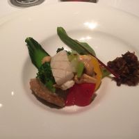 Fake meat and nuts at Cantonese en Ken Takase in Tokyo