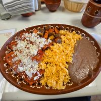 Enchilada (soy) at Andaluz in Houston