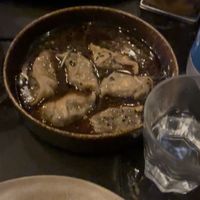 Mushroom gyoza   at 270 Rooftop in Nairobi