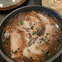 Mushroom gyoza at 270 Rooftop in Nairobi