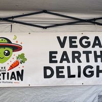 ✨👽🥕  at The Veggie Martian in Malibu