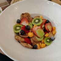 Mini pancakes at Jumandy Organic Garden in Quito