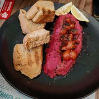 Hummus at Jumandy Organic Garden in Quito