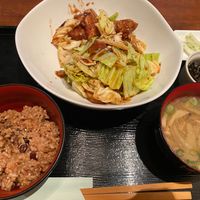 大豆ミートのベジ辛味噌炒め at Sumi-Bio in Tokyo