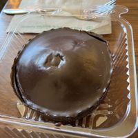 Vegan chocolate ganache   at Izzio Bakery and Cafe in Denver