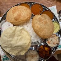 Saravanaa Bhavan special thali  at Saravanaa Bhavan in Seoul