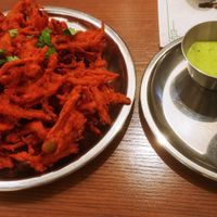 Pakora at Saravanaa Bhavan in Seoul