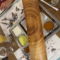   at Saravanaa Bhavan in Seoul