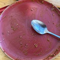 So good I basically licked the plate! Got the curry Cauliflower 😍  at Norah - Alberta in Portland