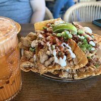 Some kind of nachos - creative and delectable!  at Norah - Alberta in Portland