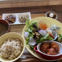Vegan Set at Cafe Macro Miyori - 美与利 カフェマクロビヨリ in Fukuyama