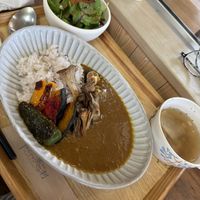 Mixed vegetable curryy  at Cafe Macro Miyori - 美与利 カフェマクロビヨリ in Fukuyama