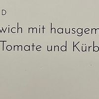 Menu - Toast  at Omas Kuchen in Koblenz