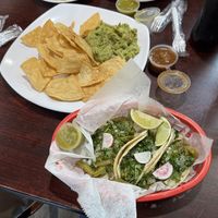 Cactus tacos  at Tia's Tacos in Daytona Beach
