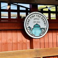   at The Tiny Tea Room in Leeds