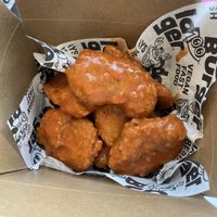 buffalo wingalings   at Odd Burger in Vancouver
