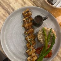 Tofu steak at Sand & Tan in Koh Phangan