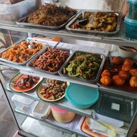 Side dishes at Lotek Naripan in Bandung