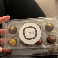 Passion fruit drops at MMELO Boutique Confections in Columbus