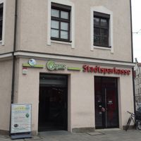 This is the store from the outside.  at Veganz - Munich in Munich