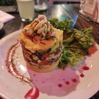 Causa limeña (ask for vegan) at VIRACOCHA in Salta
