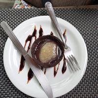 Torta de chocolate com geleia de cupuaçu at Rango Vegan in Salvador