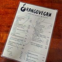 Menu para os dias que abrem a noite e fim de semana   at Rango Vegan in Salvador