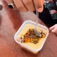 Mousse de chocolate e maracujá incrível   at Rango Vegan in Salvador