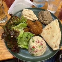 o prato especial palestina livre  at Rango Vegan in Salvador