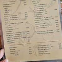 Cardápio de bebidas, lanches e petiscos. at Rango Vegan in Salvador