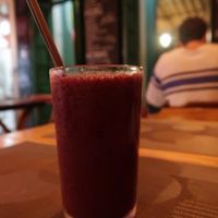 Açaí juice at Rango Vegan in Salvador