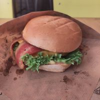 Burger at VINCENT in Munich