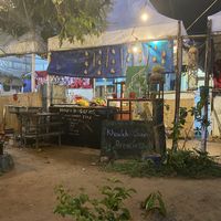 The food stall   at Khouch & Sarin in Kampot