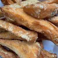 Sweet Yam Fries! at Sentosa in Brick